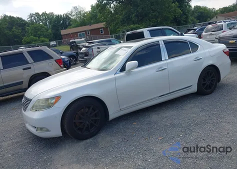 2007 Lexus Ls 460 460 из США, поврежденный, VIN JTHBL46F575016225